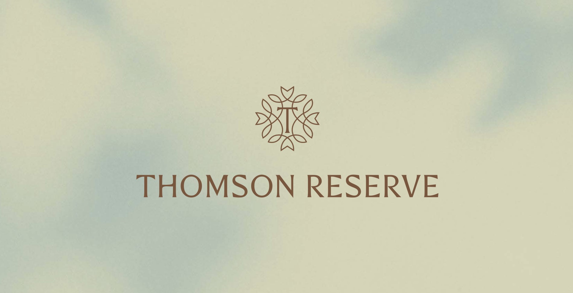 Thomson Reserve project brochure cover